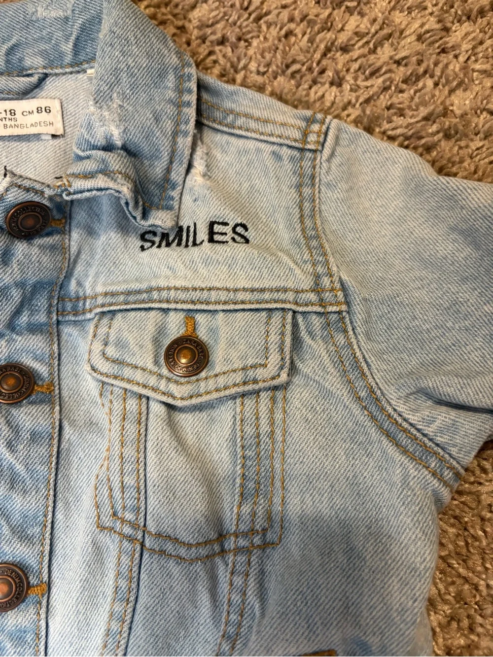 Zara Jean Jacket // 12-18m